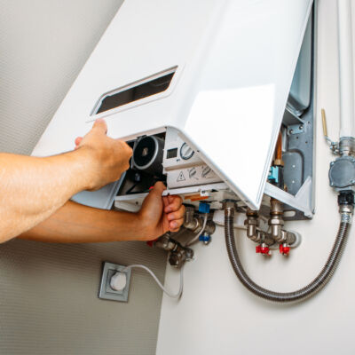 Plumber attaches Trying To Fix the Problem with the Residential residential plumbing