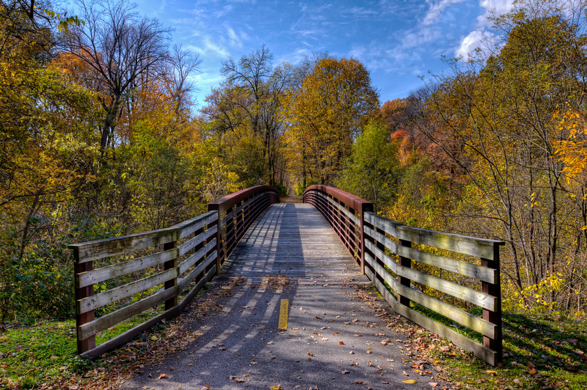 Edwardsville Nature Center Trail through Edwardsville, Illinois edwardsville plumber
