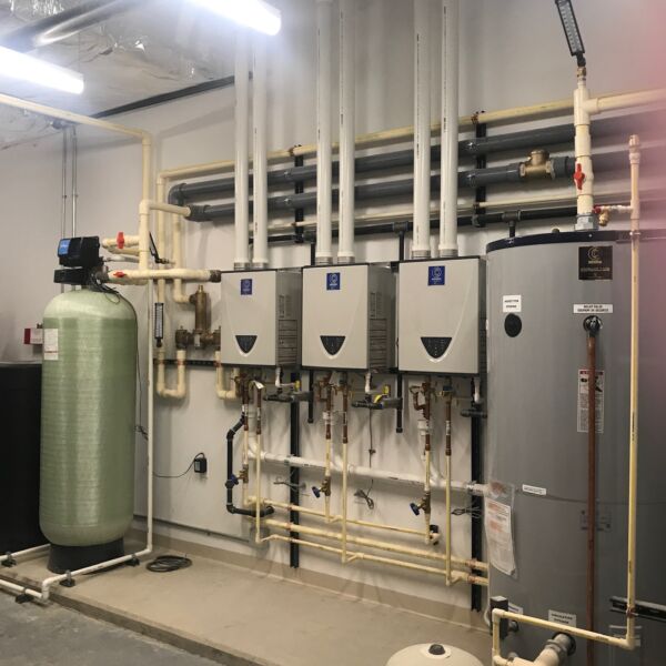 water heater setup