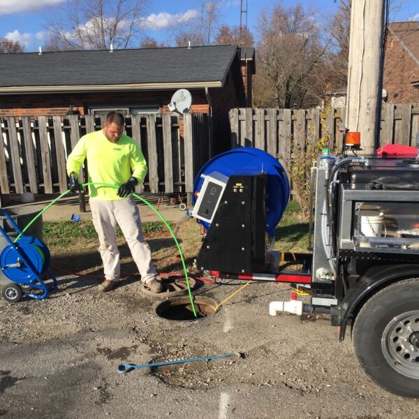 sewer inspection work