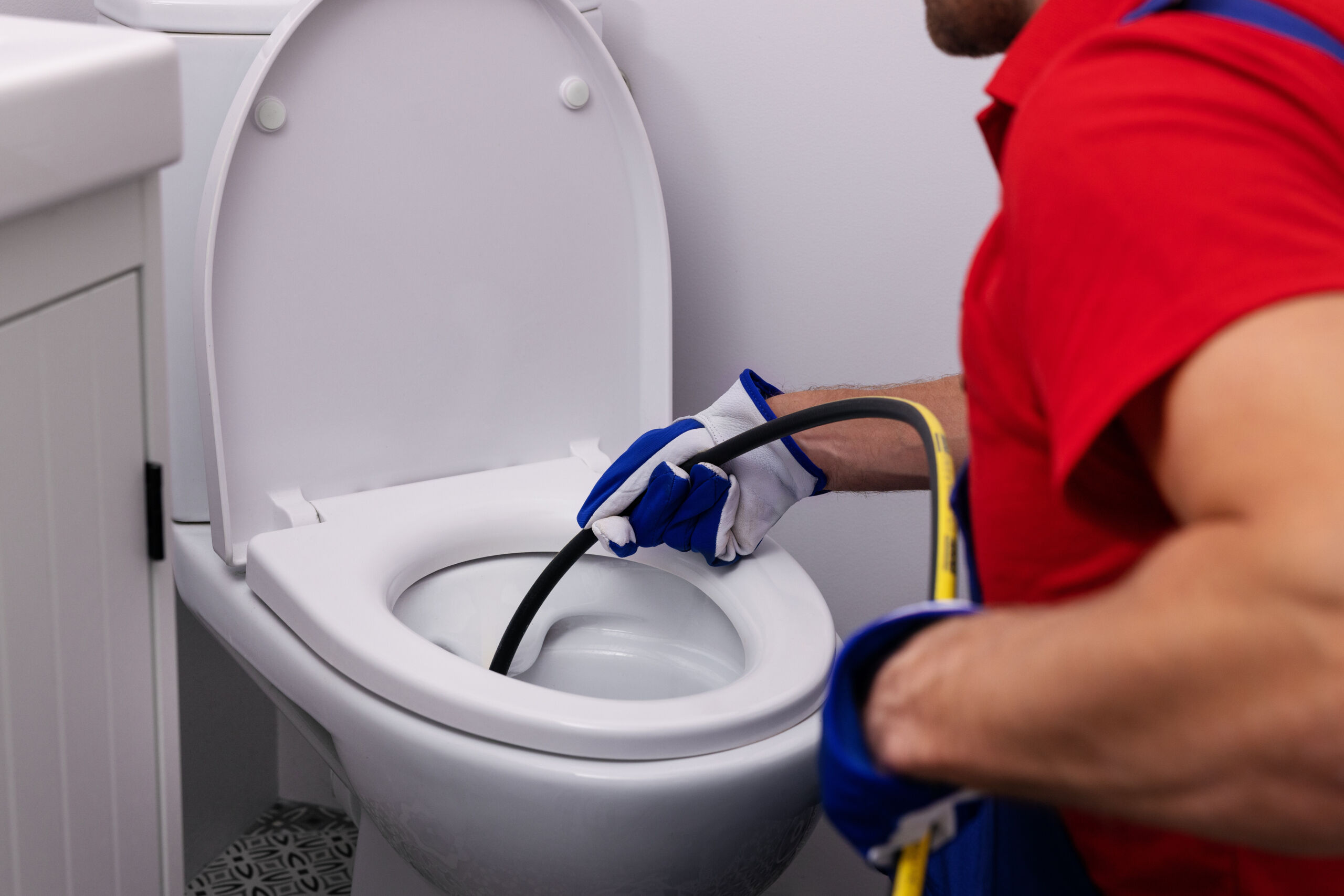 hydrojet drain cleaning with high pressure water jetting service